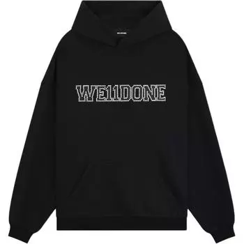 Толстовка с логотипом WE11DONE, черный