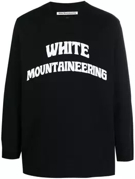 Толстовка с логотипом White Mountaineering, черный