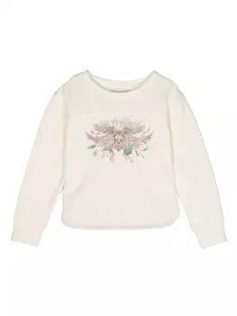Толстовка с логотипом Zadig & Voltaire Kids, белый