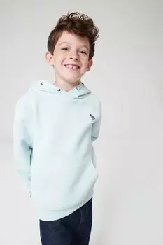 Толстовка с логотипом зебры для мальчиков Paul Smith, синий