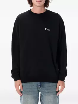 Толстовка с маленьким логотипом dime, черный