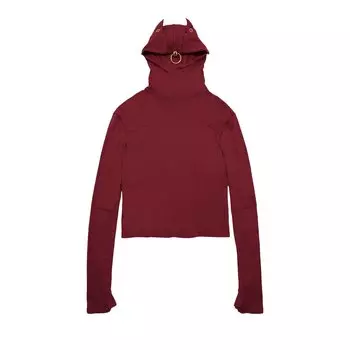 Толстовка с маской Undercover Бордо