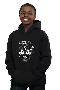 Толстовка с Микки и Минни Маус Mousecrush Mondays Disney, черный