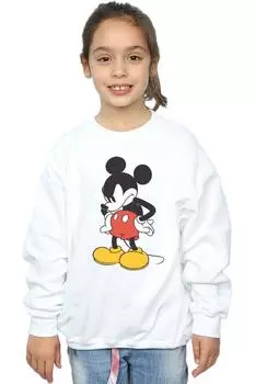Толстовка с Микки Маусом Angry Look Down Disney, белый