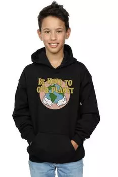 Толстовка с Микки Маусом «Будь добр к нашей планете» Disney, черный