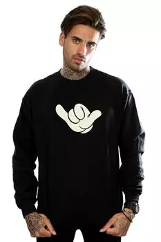 Толстовка с Микки Маусом для скейтбординга Disney, черный