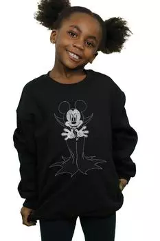 Толстовка с Микки Маусом и Дракулой Disney, черный
