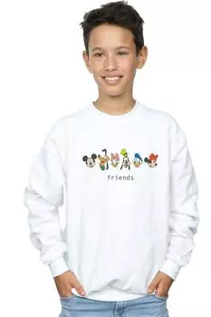 Толстовка с Микки Маусом и друзьями Disney, белый