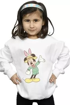 Толстовка с Микки Маусом и пасхальным кроликом Disney, белый