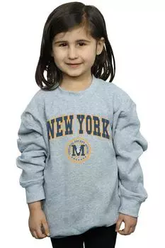 Толстовка с Микки Маусом и тюленем Нью-Йорка Disney, серый