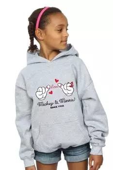 Толстовка с Микки Маусом Love Hands Disney, серый