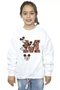 Толстовка с Микки Маусом M Faces Disney, белый