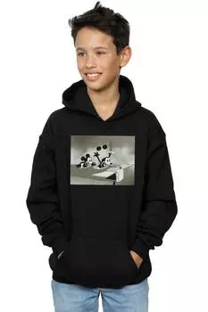 Толстовка с Микки Маусом «Сумасшедший пилот» Disney, черный