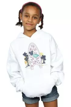 Толстовка с Микки Маусом Surf Fever Disney, белый