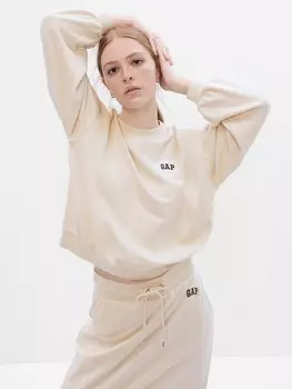 Толстовка с мини-логотипом Gap, бежевый