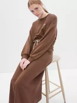 Толстовка с мини-логотипом Gap, коричневый