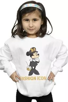 Толстовка с Минни Маус Fashion Icon Disney, белый