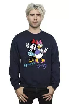 Толстовка с Минни Маус и Дейзи Disney, темно-синий