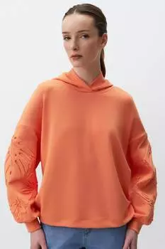 Толстовка с модалом Jimmy Key, оранжевый