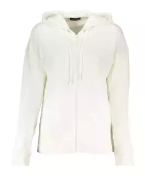 Толстовка с молнией и логотипом North Sails, белый