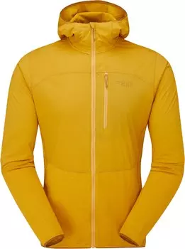 Толстовка с молнией во всю длину Ascendor Summit - Мужская Rab, желтый