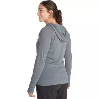 Толстовка с молнией во всю длину BugsAway Lumen женская ExOfficio, цвет Steel Onyx