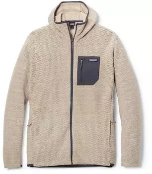Толстовка с молнией во всю длину R1 Air — мужская Patagonia, хаки
