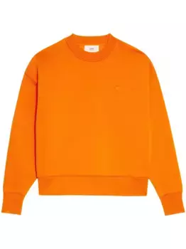 Толстовка с монограммой Ami de Coeur AMI Paris, оранжевый