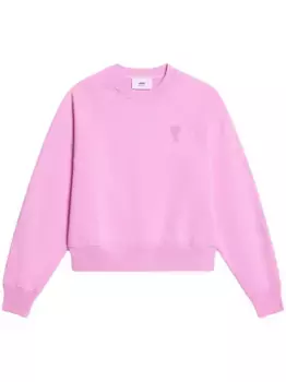 Толстовка с монограммой Ami de Coeur AMI Paris, розовый