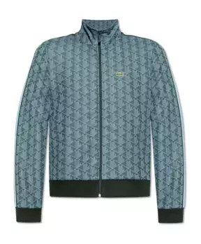 Толстовка с монограммой Lacoste, зеленый