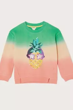 Толстовка с мотивом ананаса Monsoon, зеленый