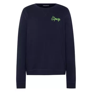 Толстовка с мотивом джемпера на спине CHIEMSEE, цвет blau