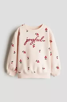 Толстовка с мотивом H&M, бежевый