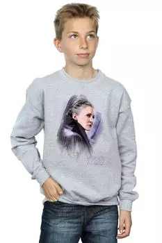 Толстовка с начесом The Last Jedi Leia Star Wars, серый