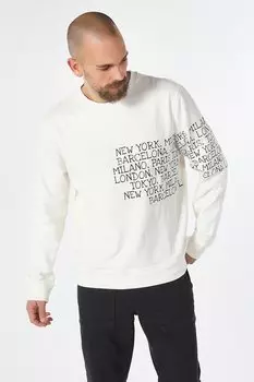 Толстовка с надписью Colin'S, черный