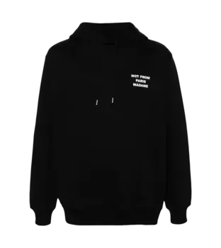 Толстовка с надписью Drle De Monsieur, черный