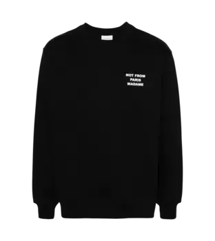 Толстовка с надписью Drle De Monsieur, черный
