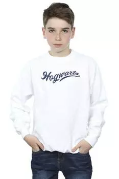 Толстовка с надписью «Хогвартс» Harry Potter, белый