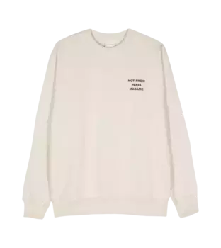 Толстовка с надписью из мастики Drle De Monsieur, мультиколор