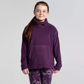 Толстовка с надписью Kimi из переработанного материала Craghoppers, фиолетовый