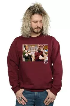 Толстовка с надписью «Рождественский магазин» Elf, красный