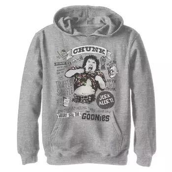 Толстовка с надписью The Goonies Chunk and Sloth Things для мальчиков 8–20 лет Licensed Character