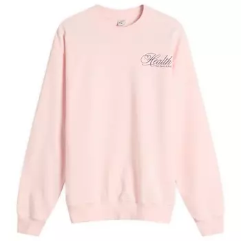Толстовка с надписью «Здоровье» Sporty & Rich, розовый