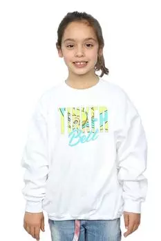 Толстовка с наполнителем и надписью Tinker Bell Disney, белый