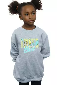 Толстовка с наполнителем и надписью Tinker Bell Disney, серый