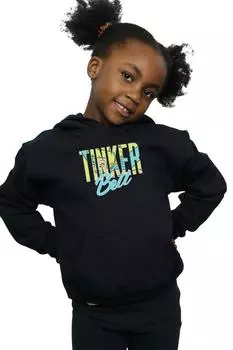 Толстовка с наполнителем и надписью Tinker Bell Disney, черный