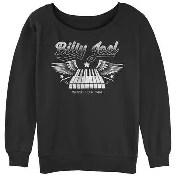 Толстовка с напуском Billy Joel World Tour 1984 года для юниоров Piano Wings Stars Licensed Character