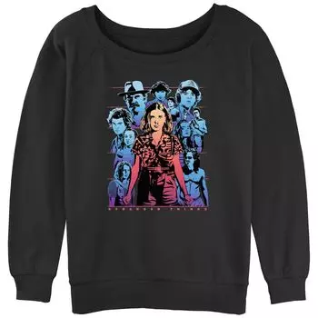 Толстовка с напуском для подростков Stranger Things Eleven Group Shot Licensed Character