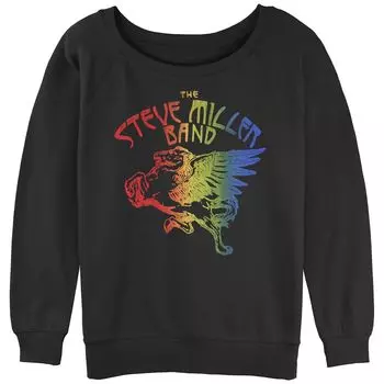 Толстовка с напуском для юниоров Steve Miller Band Pegasus Rainbow Logo Licensed Character