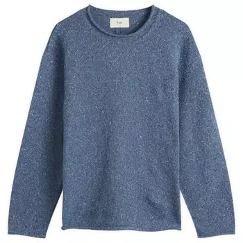 Толстовка с напуском Folk, синий